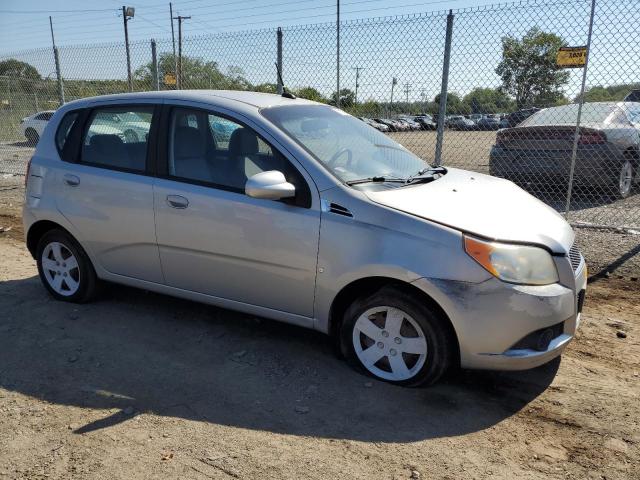 KL1TD66E99B650459 - 2009 CHEVROLET AVEO LS ვერცხლისფერი ფოტო 4