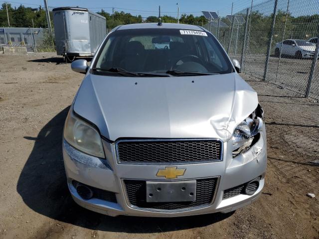 KL1TD66E99B650459 - 2009 CHEVROLET AVEO LS ვერცხლისფერი ფოტო 5