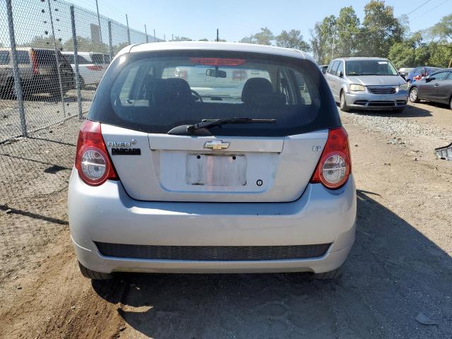 KL1TD66E99B650459 - 2009 CHEVROLET AVEO LS ვერცხლისფერი ფოტო 6