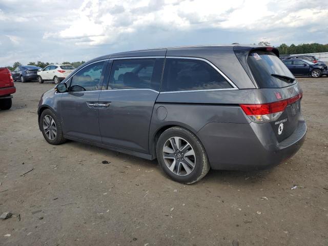 5FNRL5H95EB014340 - 2014 HONDA ODYSSEY TOURING CHARCOAL photo 2