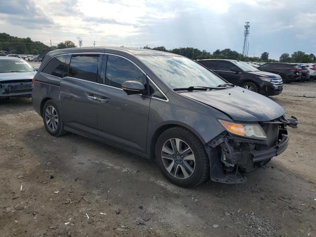 5FNRL5H95EB014340 - 2014 HONDA ODYSSEY TOURING CHARCOAL photo 4