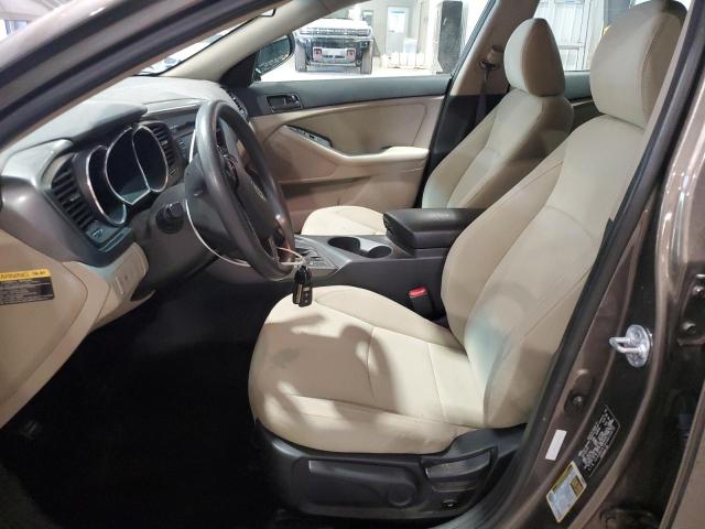 5XXGM4A70CG019074 - 2012 KIA OPTIMA LX GRAY photo 7