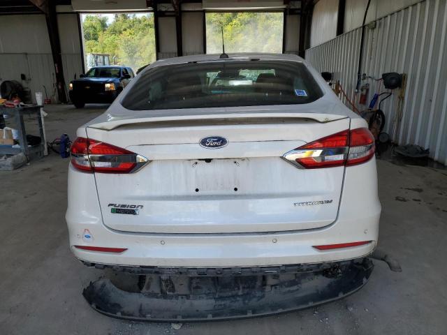 3FA6P0SU9KR230652 - 2019 FORD FUSION TITANIUM 白色 照片 6
