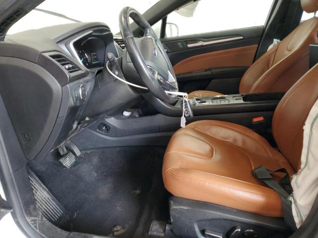 3FA6P0SU9KR230652 - 2019 FORD FUSION TITANIUM 白色 照片 7
