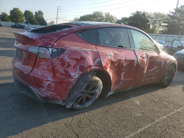 7SAYGDED5RF204649 - 2024 TESLA MODEL Y RED photo 3