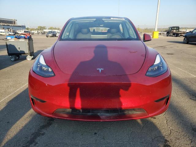 7SAYGDED5RF204649 - 2024 TESLA MODEL Y RED photo 5