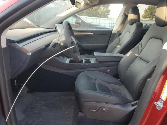 7SAYGDED5RF204649 - 2024 TESLA MODEL Y RED photo 7