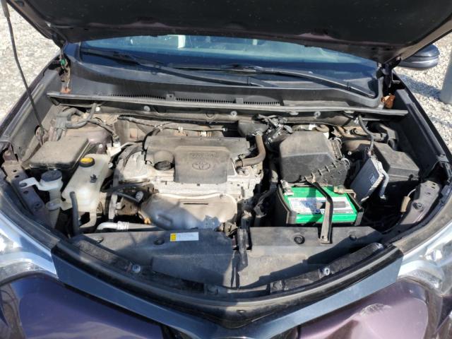 2T3JFREV9HW567469 - 2017 TOYOTA RAV4 SE Բորդո լուսանկար 11