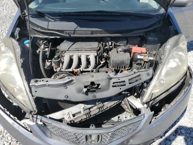 JHMGE8H41AS027427 - 2010 HONDA FIT SPORT SILVER photo 11