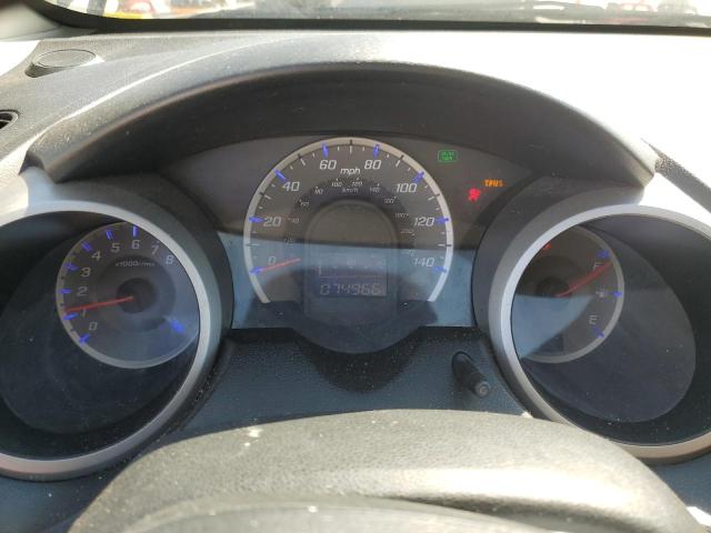 JHMGE8H41AS027427 - 2010 HONDA FIT SPORT SILVER photo 9