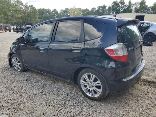 JHMGE8H43AC014043 - 2010 HONDA FIT SPORT BLACK photo 2