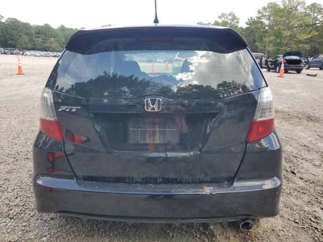 JHMGE8H43AC014043 - 2010 HONDA FIT SPORT BLACK photo 6