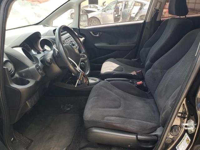 JHMGE8H43AC014043 - 2010 HONDA FIT SPORT BLACK photo 7