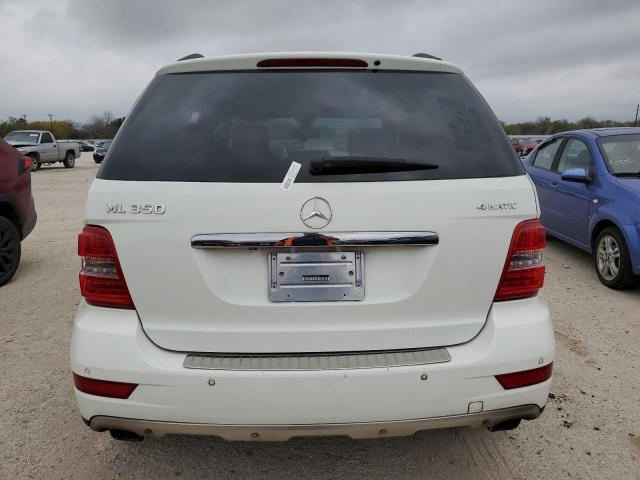 4JGBB86E59A517169 - 2009 MERCEDES-BENZ ML 350 WHITE photo 6