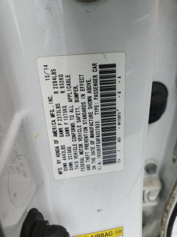 19UUB1F58FA007920 - 2015 ACURA TLX TECH WHITE photo 12