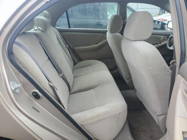 2T1BR32E47C837584 - 2007 TOYOTA COROLLA CE ოქროსფერი ფოტო 10