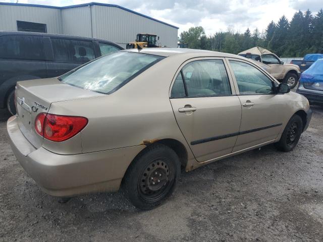 2T1BR32E47C837584 - 2007 TOYOTA COROLLA CE ოქროსფერი ფოტო 3
