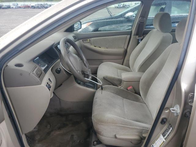 2T1BR32E47C837584 - 2007 TOYOTA COROLLA CE ოქროსფერი ფოტო 7