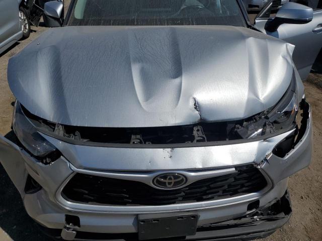 5TDBZRBH7NS228619 - 2022 TOYOTA HIGHLANDER L SILVER photo 12
