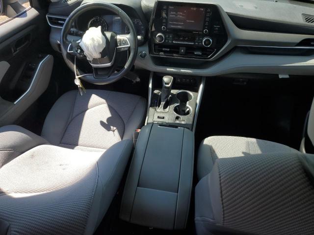 5TDBZRBH7NS228619 - 2022 TOYOTA HIGHLANDER L SILVER photo 8