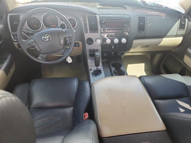 5TFRM5F16BX033734 - 2011 TOYOTA TUNDRA DOUBLE CAB SR5 WHITE photo 8