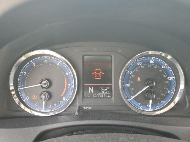 2T1BURHEXHC818693 - 2017 TOYOTA COROLLA L SILVER photo 9