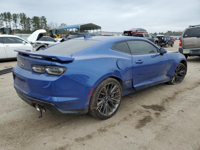 1G1FK1R6XK0122751 - 2019 CHEVROLET CAMARO ZL1 BLUE photo 3