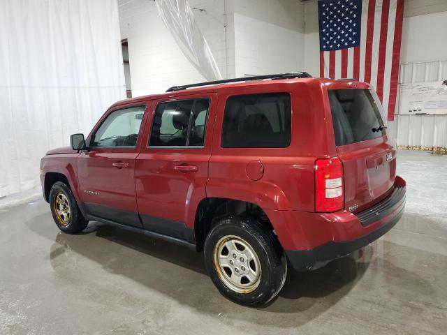 1C4NJPBA9CD538940 - 2012 JEEP PATRIOT SPORT 红色 照片 2