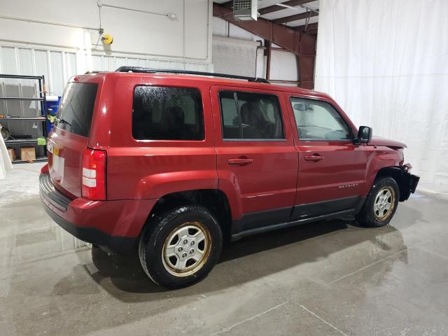 1C4NJPBA9CD538940 - 2012 JEEP PATRIOT SPORT 红色 照片 3