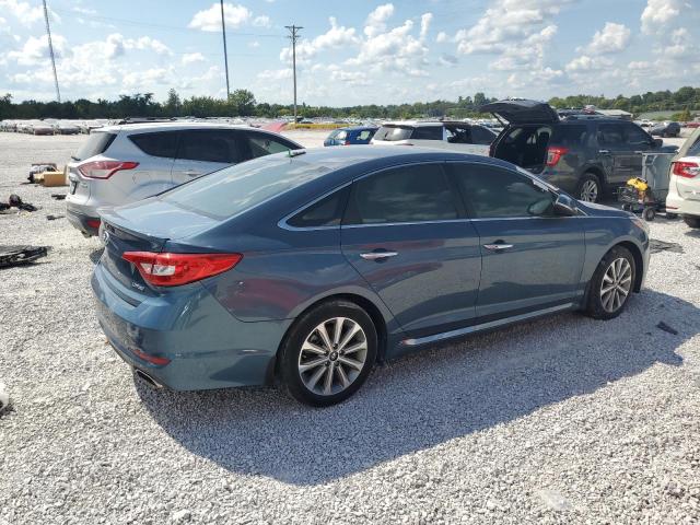 5NPE34AF3GH324192 - 2016 HYUNDAI SONATA SPORT 蓝色 照片 3