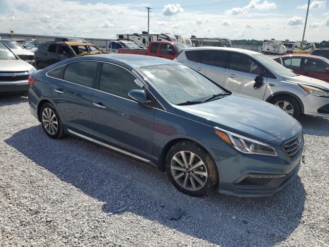 5NPE34AF3GH324192 - 2016 HYUNDAI SONATA SPORT 蓝色 照片 4