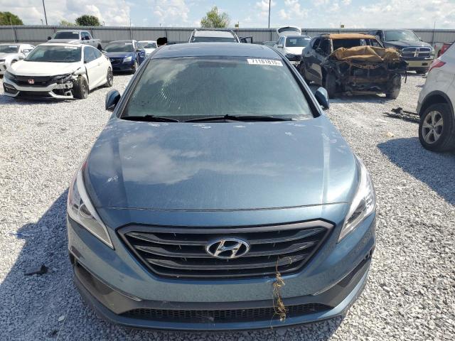 5NPE34AF3GH324192 - 2016 HYUNDAI SONATA SPORT 蓝色 照片 5