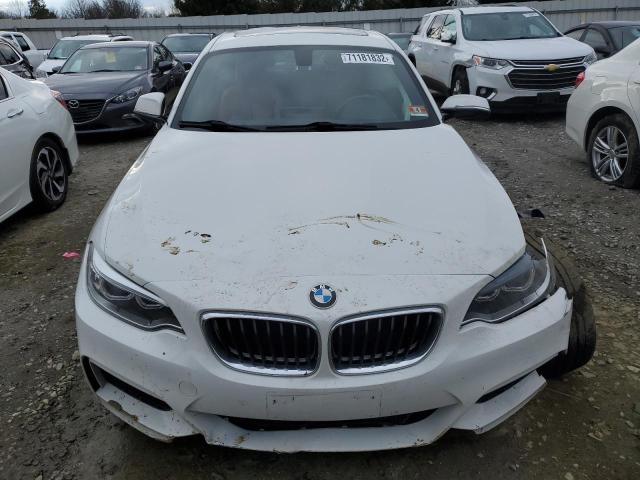 WBA2F9C54HV664428 - 2017 BMW 230I WHITE photo 5