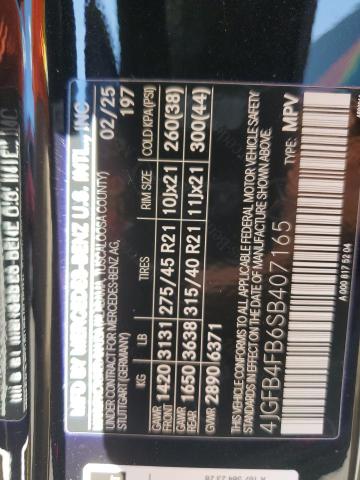 4JGFB4FB6SB407165 - 2025 MERCEDES-BENZ GLE 350 4MATIC BLACK photo 13