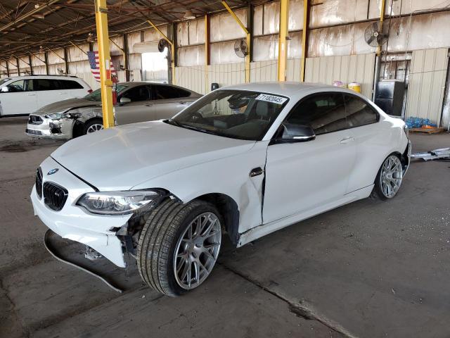 WBS1J5C57JVA12877 - 2018 BMW M2 WHITE photo 1