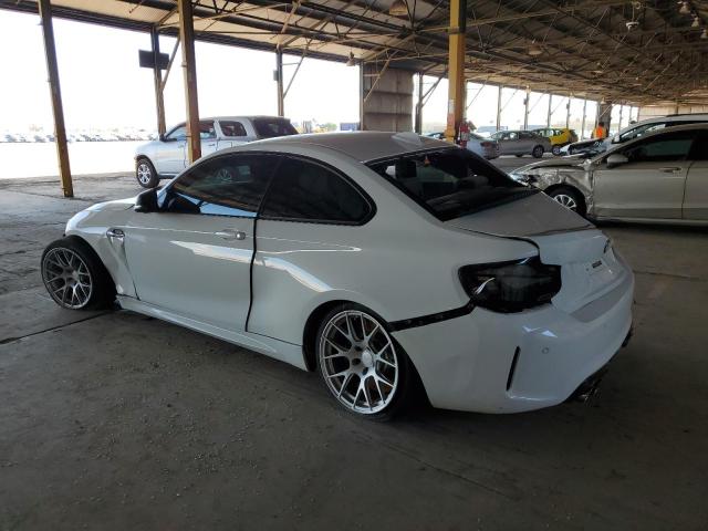 WBS1J5C57JVA12877 - 2018 BMW M2 WHITE photo 2