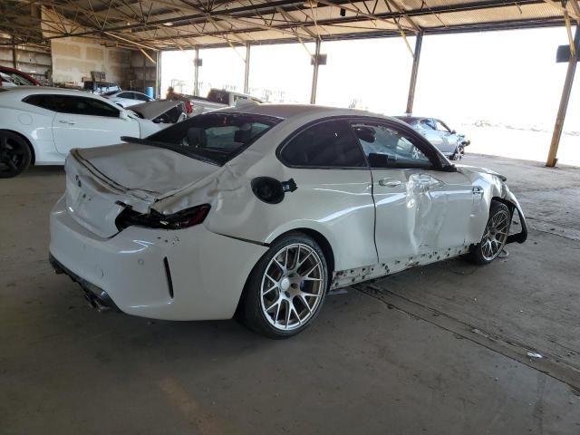 WBS1J5C57JVA12877 - 2018 BMW M2 WHITE photo 3