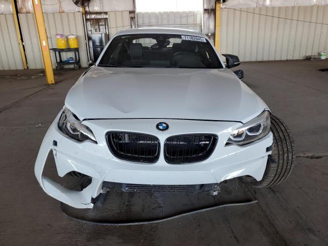 WBS1J5C57JVA12877 - 2018 BMW M2 WHITE photo 5