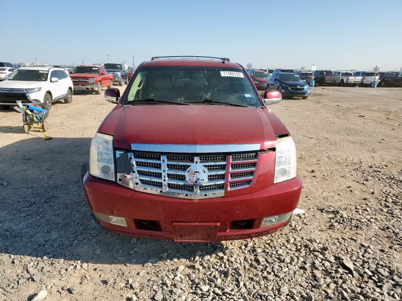 1GYFK13269R248215 - 2009 CADILLAC ESCALADE MAROON photo 5