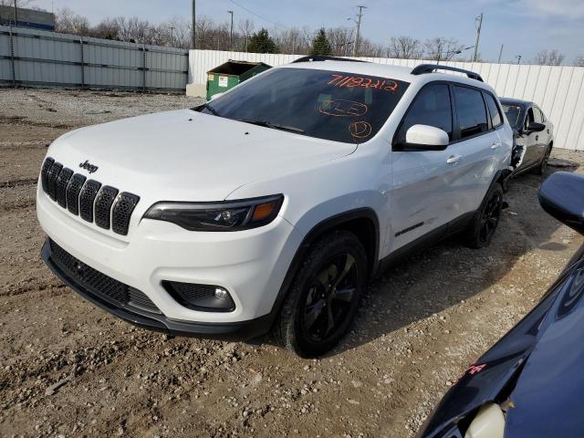 1C4PJMLB5MD238490 - 2021 JEEP CHEROKEE LATITUDE PLUS WHITE photo 1