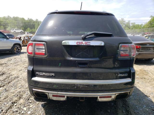 1GKKVTKD3EJ173089 - 2014 GMC ACADIA DENALI BLACK photo 6