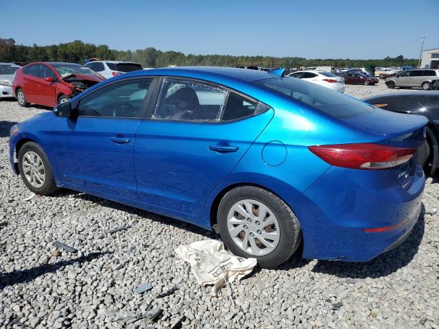 5NPD74LFXHH209572 - 2017 HYUNDAI ELANTRA SE BLUE photo 2