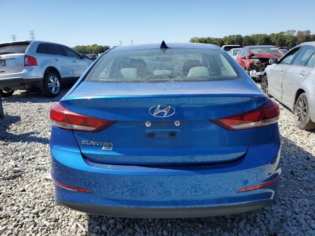 5NPD74LFXHH209572 - 2017 HYUNDAI ELANTRA SE BLUE photo 6