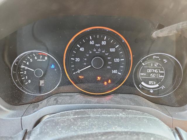 3CZRU6H39KG707846 - 2019 HONDA HR-V LX შავი ფოტო 9