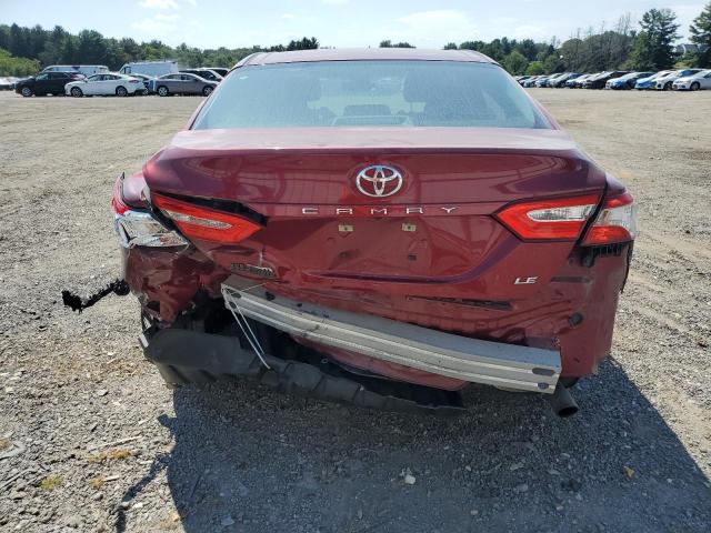 4T1B11HK3JU548355 - 2018 TOYOTA CAMRY L RED photo 6