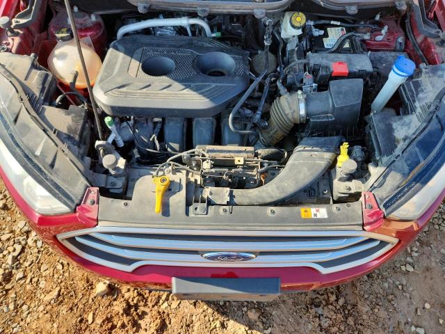 MAJ6P1UL0JC232815 - 2018 FORD ECOSPORT SE Червоний фото 12