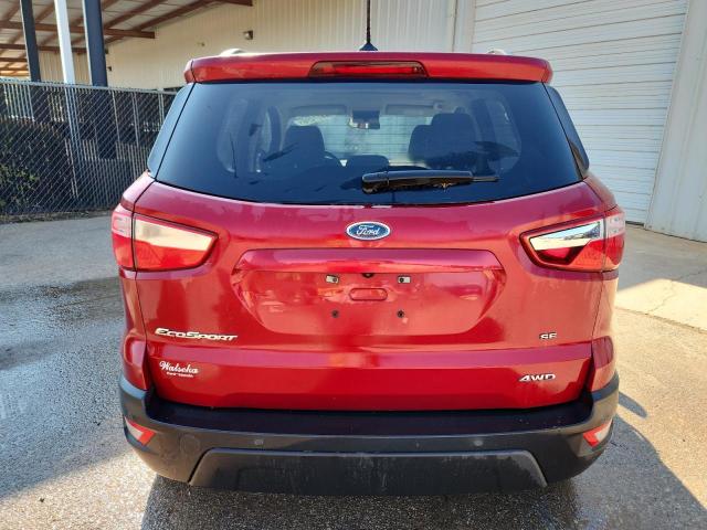 MAJ6P1UL0JC232815 - 2018 FORD ECOSPORT SE Червоний фото 6