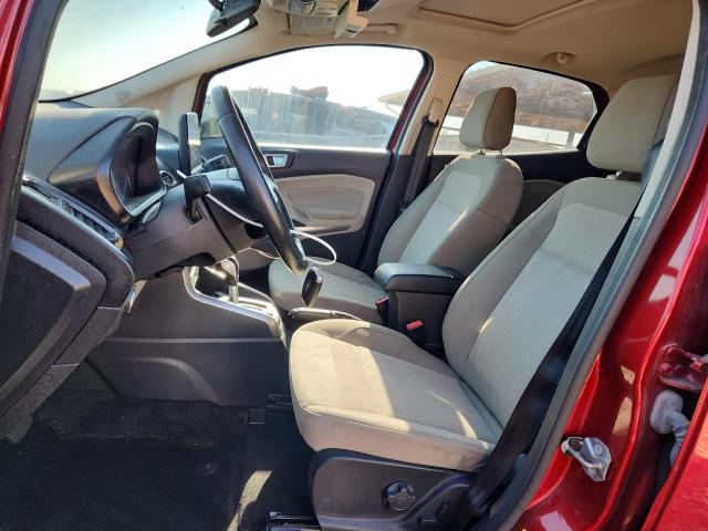 MAJ6P1UL0JC232815 - 2018 FORD ECOSPORT SE Червоний фото 7