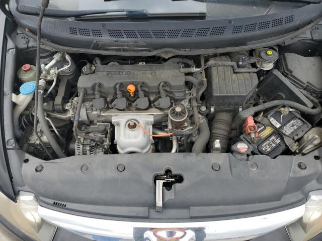 19XFA1F89BE022843 - 2011 HONDA CIVIC EX BLACK photo 11