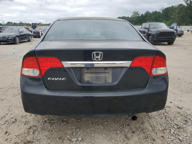 19XFA1F89BE022843 - 2011 HONDA CIVIC EX BLACK photo 6